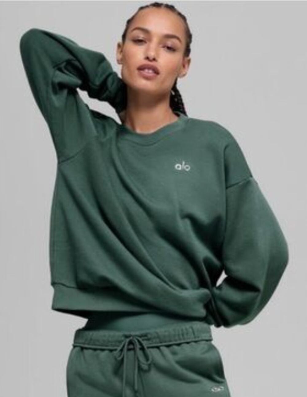 ALO yoga accolade crew sweatshirt - size xs